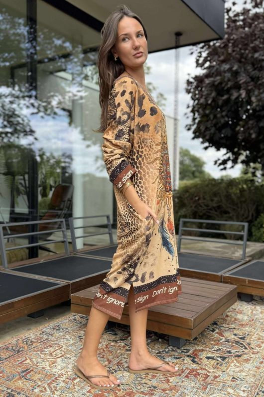 Made in Italy Ezra T Shirt Midi Dress Dreamcatcher